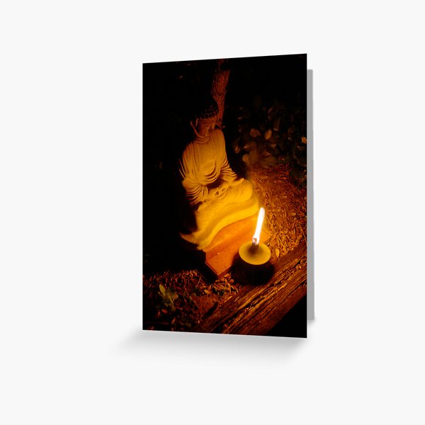 Buddha Light Greeting Card