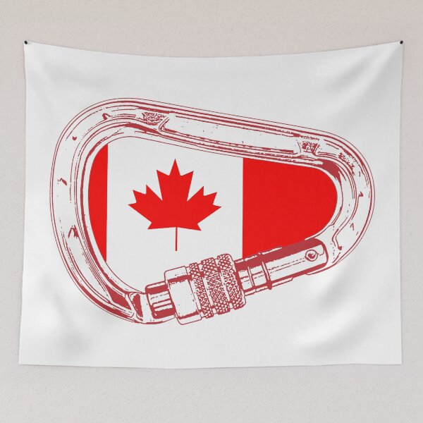Item preview, Canada Flag Climbing Carabiner designed and sold by Esskay Designs.