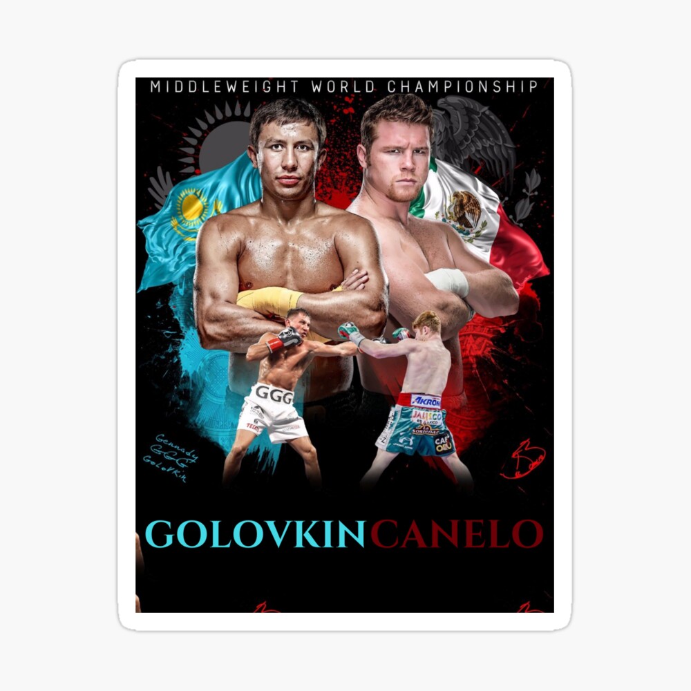 SAUL CANELO ALVAREZ vs GENNADY GOLOVKIN 2 Boxing PHOTO Print POSTER GGG 2018