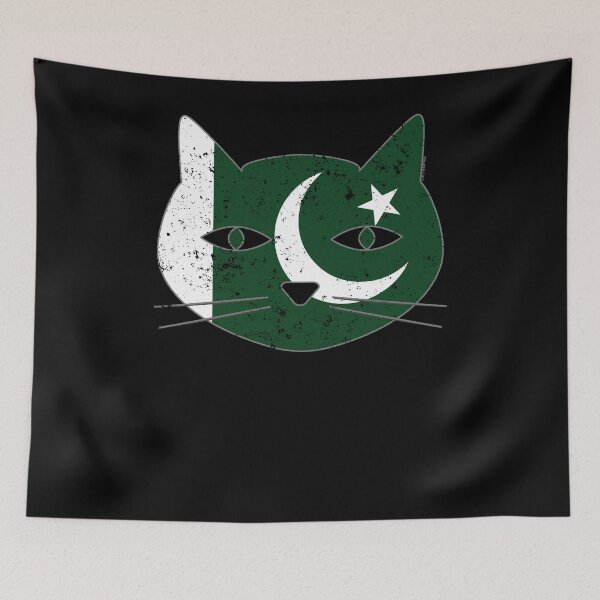 Item preview, Siamese Cat Pakistan Flag Cat designed and sold by shoppzee.