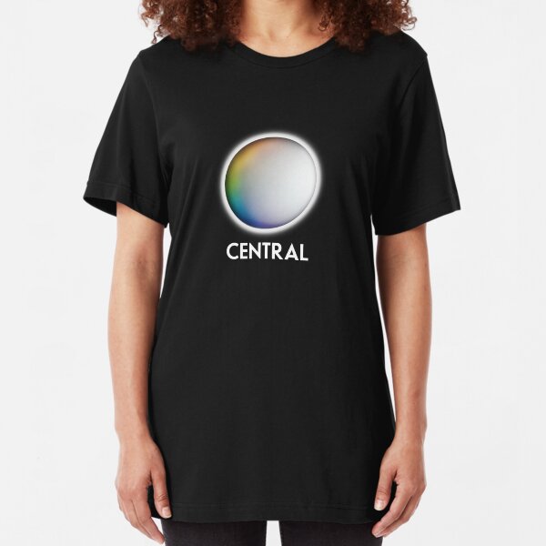 Central Television retro TV logo for the Midlands Slim Fit T-Shirt