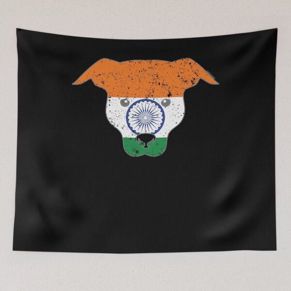 Item preview, Funny Dog India Flag Canine designed and sold by shoppzee.