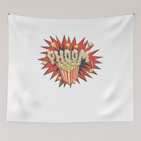 Item preview, Phoom Pop Corn Hero Shirt designed and sold by Inna-Buhayko.