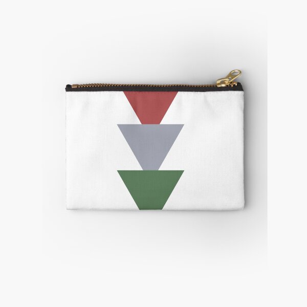 Item preview, Triangle art, geometric art, abstract, digital art, triangle, art, grey, red, green designed and sold by hvasilevshop.
