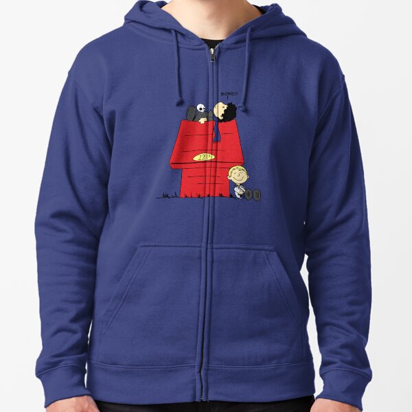 A Three Patch Problem Zipped Hoodie