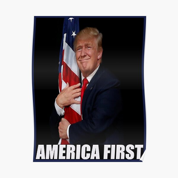 America First Iconic Image Poster