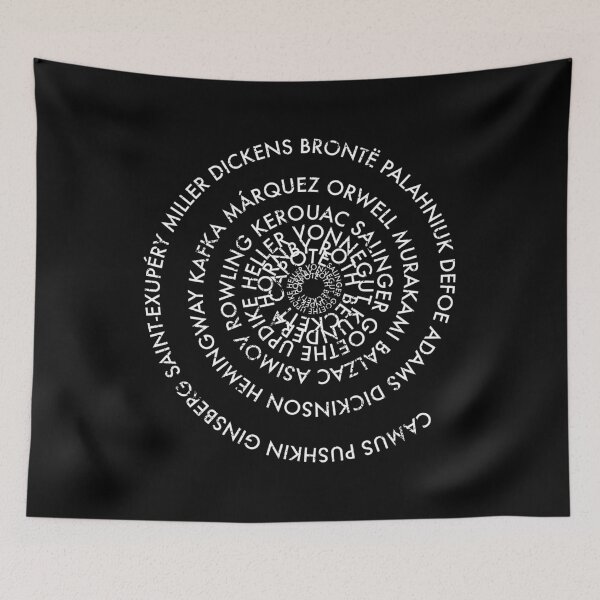 Item preview, Famous Writer Names Spiral designed and sold by shoppzee.