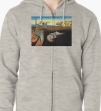 DALI, Salvador Dali, The Persistence of Memory, 1931 Zipped Hoodie