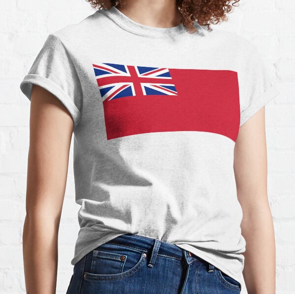 Red Ensign. NAVY, Merchant Navy, Flag, Red Duster, Royal Navy Flag. Classic T-Shirt