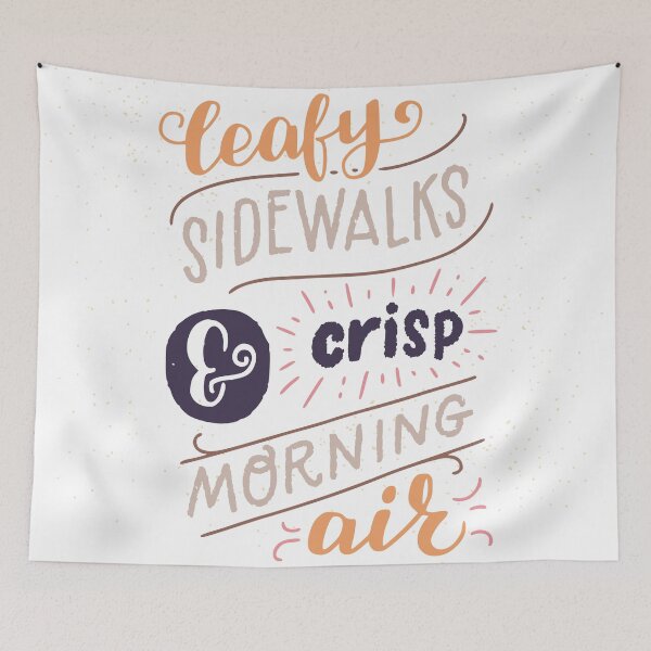 Item preview, Leafy Sidewalks & Crisp Morning Air designed and sold by TashaNatasha.