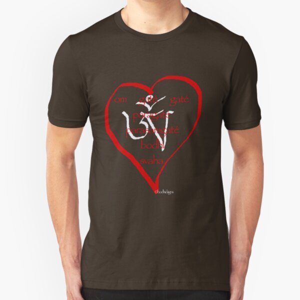 heart sutra Slim Fit T-Shirt