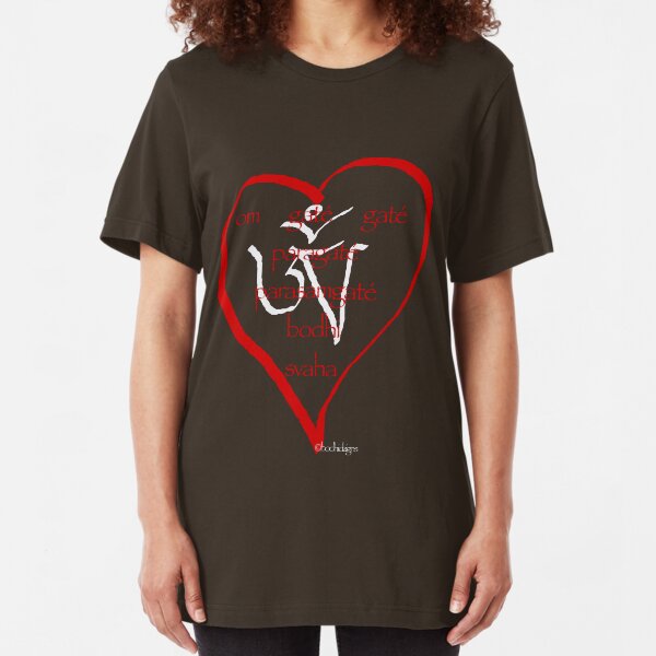 heart sutra Slim Fit T-Shirt