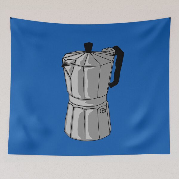 Item preview, Espresso Pot - Silver designed and sold by MOREDANKMEMES.