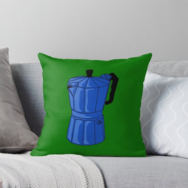 Item preview, Espresso Pot - Blue designed and sold by MOREDANKMEMES.