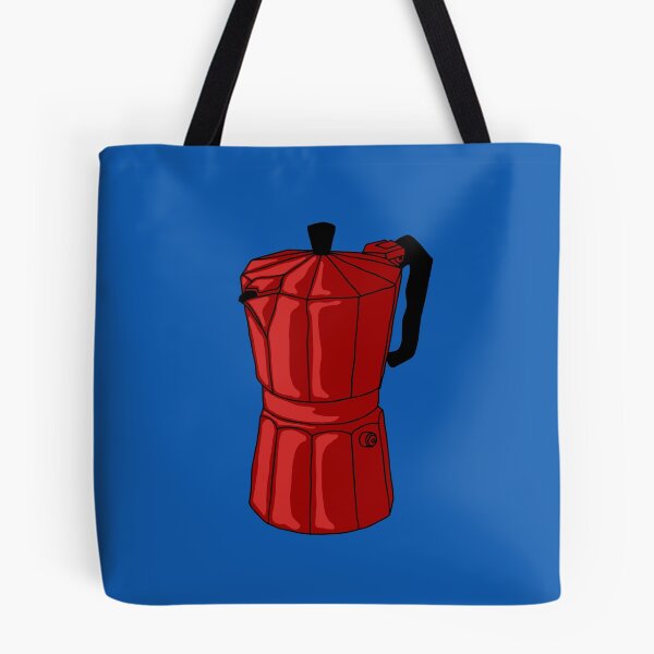 Item preview, Espresso Pot - Red designed and sold by MOREDANKMEMES.