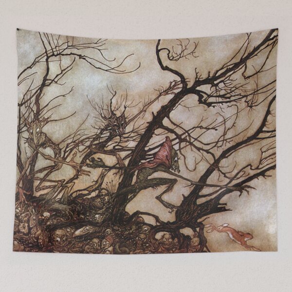 Item preview, Wood Sprites - Arthur Rackham designed and sold by Vintage Designs +.