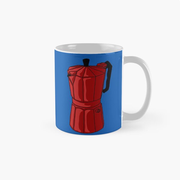 Item preview, Espresso Pot - Red designed and sold by MOREDANKMEMES.