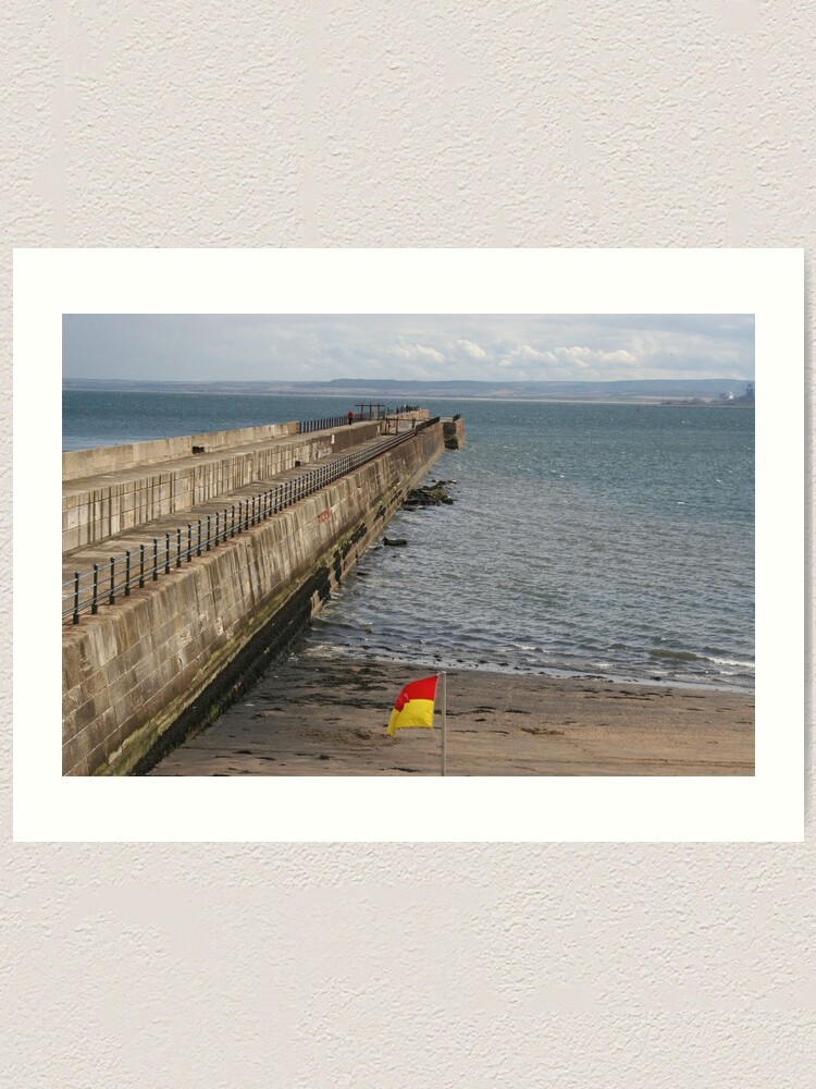 Alternate view of Hartlepool Breakwater Art Print