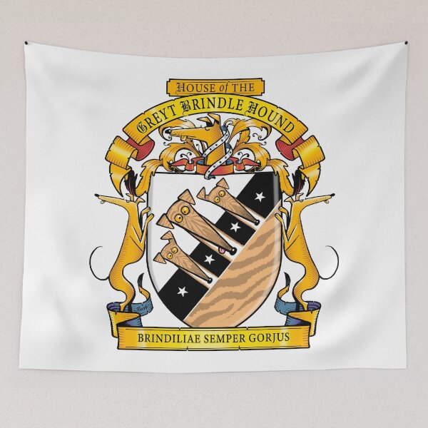 Item preview, Greyhound Heraldry: Greyt Brindle Hound designed and sold by RichSkipworth.