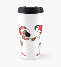 Aubameyang and Lacazette Travel Mug