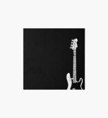 Bass Guitar Gift Bass Player Gift Art Board