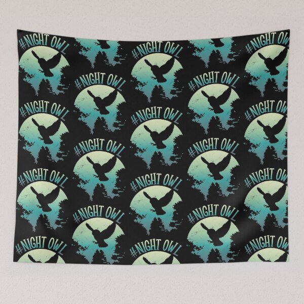 Item preview, Night owl night owl gift party saying hastag designed and sold by art-i-fex.