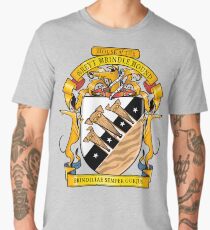 Greyhound Heraldry: Greyt Brindle Hound Men's Premium T-Shirt