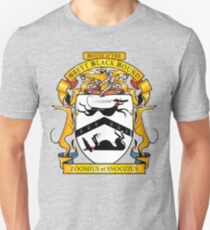Greyhound Heraldry: Greyt Black Hound Unisex T-Shirt