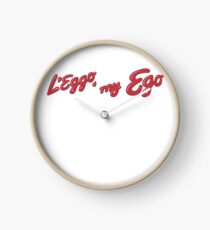 Leggo my ego Clock