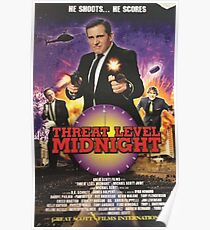 Geng Threat Level Midnight Poster Poster