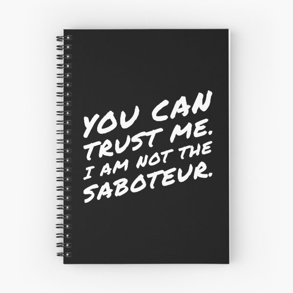 Item preview, You Can Trust Me I Am Not The Saboteur - Board Games and Meeples Addict designed and sold by pixeptional.