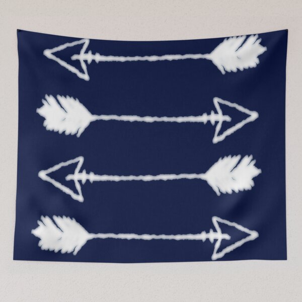 Item preview, Shibori indigo arrows designed and sold by hellcom.