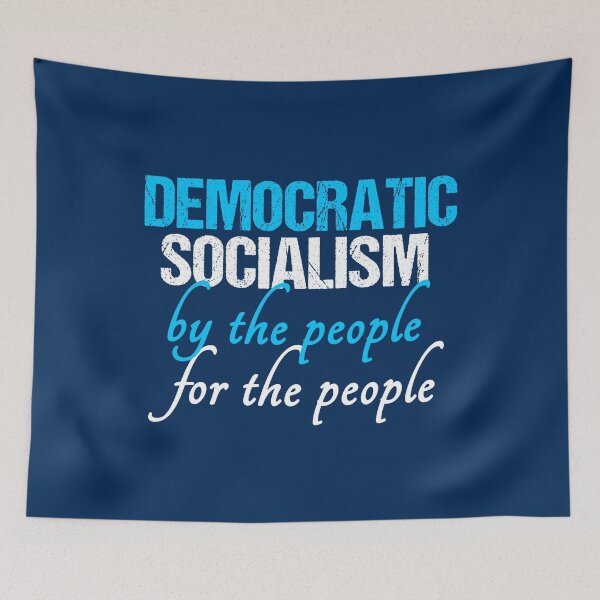 Item preview, Democratic Socialism By the People For the People designed and sold by Epic Love Designs.