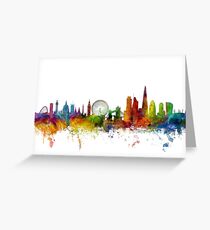 London England Skyline Greeting Card