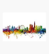 London England Skyline Photographic Print