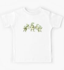 Tanzende Schildkröten Kinder T-Shirt
