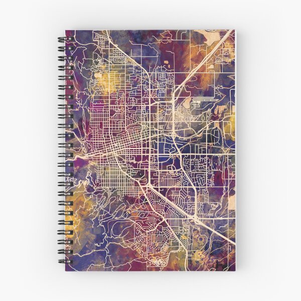 Item preview, Boulder Colorado City Map designed and sold by ArtPrints.