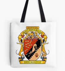 Greyhound Heraldry: Greyt Fawn Hound Tote Bag