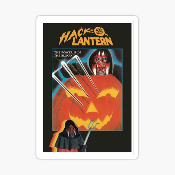 Item preview, Hack-O-Lantern Poster Design designed and sold by TheUngrtflDead.