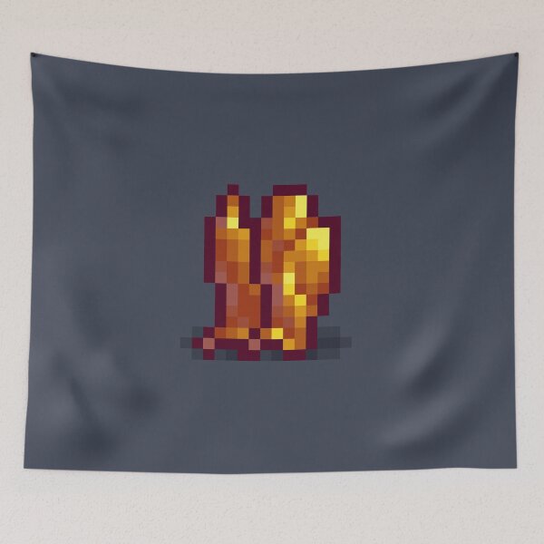 Item preview, Pixel Gold Greaves designed and sold by Ben Henry.