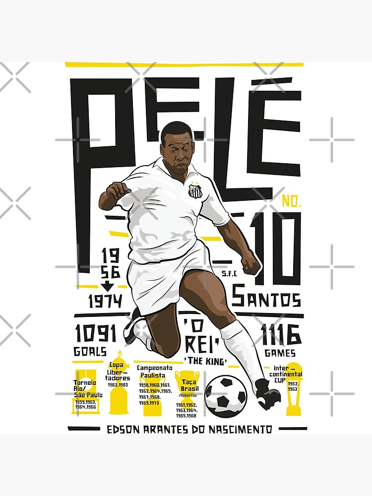 Pelé - Santos FC | Poster