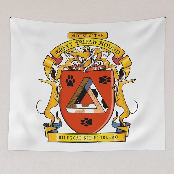 Item preview, Greyhound Heraldry: Greyt Tripaw Hound designed and sold by RichSkipworth.