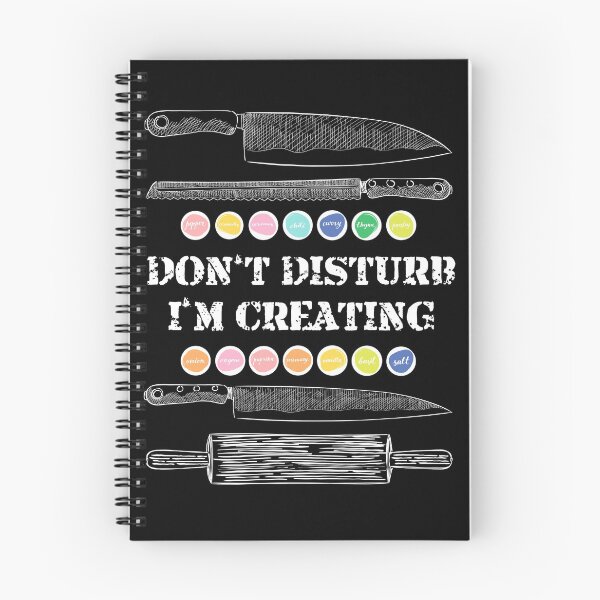 Item preview, Don't disturb I'm Creating - related to the kitchen world - for dark colors designed and sold by VILLAGESTORE.