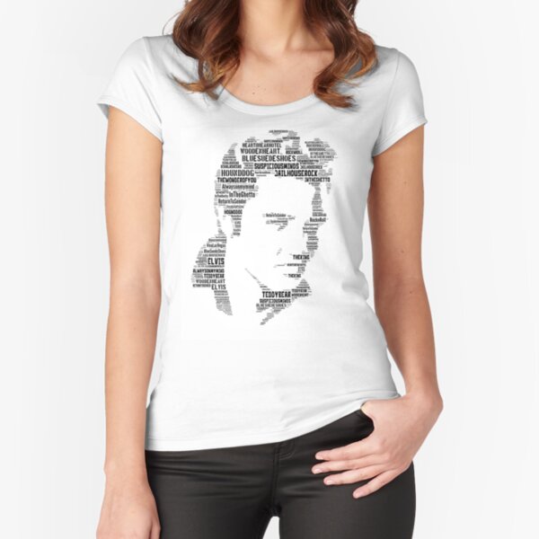 Elvis Presley - 1 Fitted Scoop T-Shirt