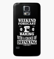 Weekend Forecast: Baking With A Chance Of Drinking Case/Skin for Samsung Galaxy