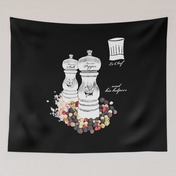 Item preview, The Chef and his helpers - for dark colors designed and sold by VILLAGESTORE.