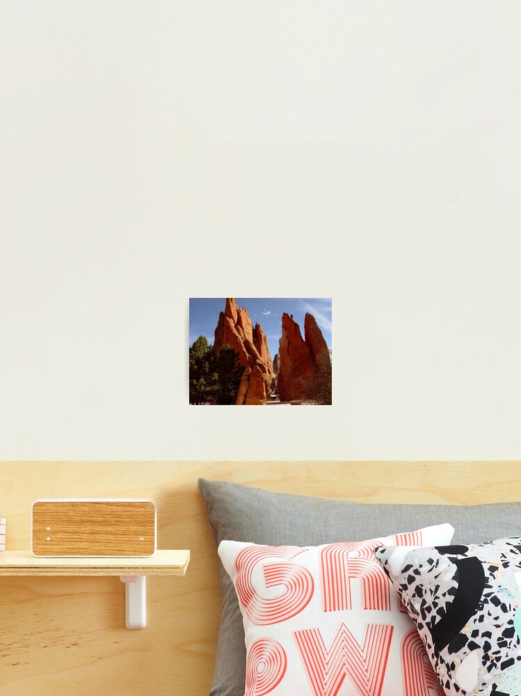 Thumbnail 2 of 3, Photographic Print, Ghost Rider between Rocks designed and sold by bsprosper.