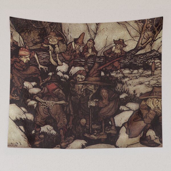 Item preview, Little people - Arthur Rackham designed and sold by Vintage Designs +.