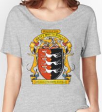 Greyhound Heraldry: Greyt White Hound Women's Relaxed Fit T-Shirt