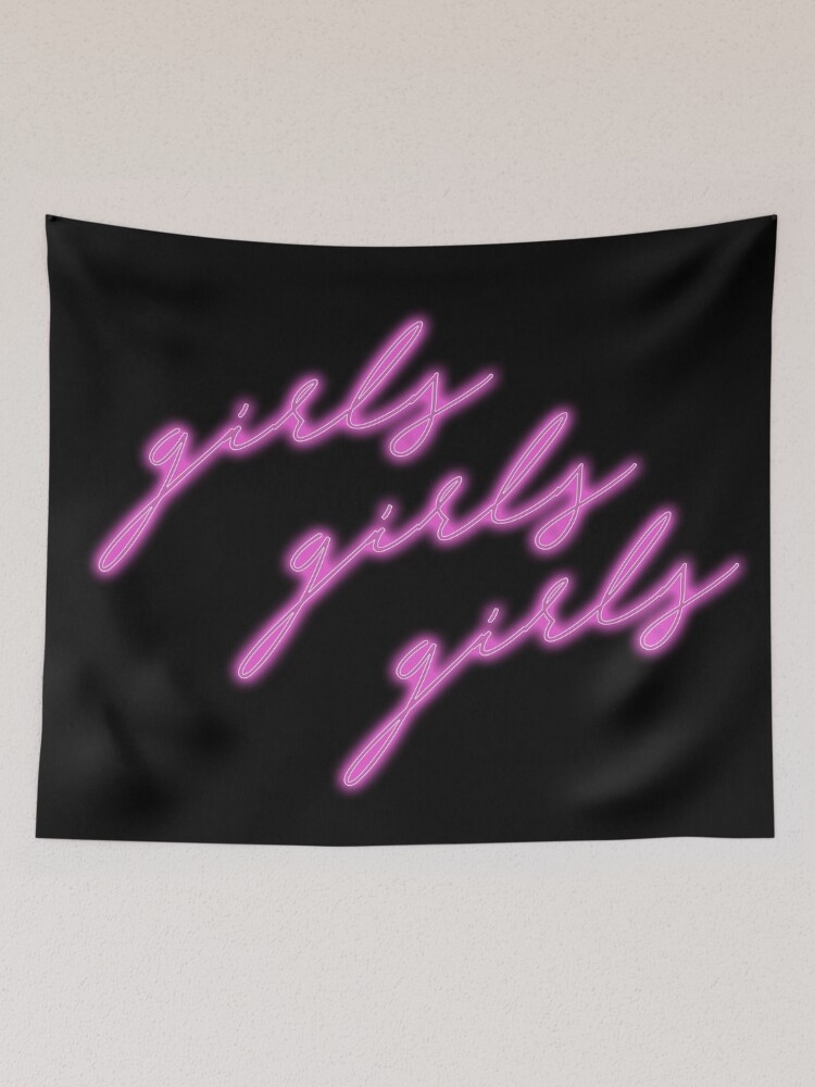 Girls girls girls online tapestry